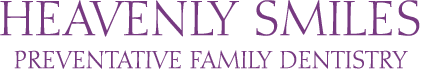 The logo for Heavenly Smiles Preventative Family Dentistry in Lynwood, WA
